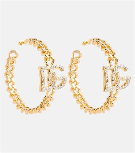 dolce gabbana necklace leather|dolce and gabbana earrings.